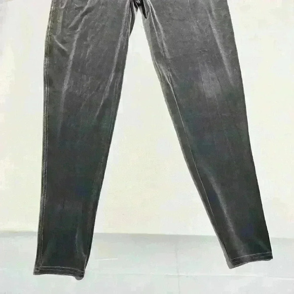 SPANX NWT Silver Chrome Velvet High Waist Leggings 3XL Womens - Picture 11 of 15